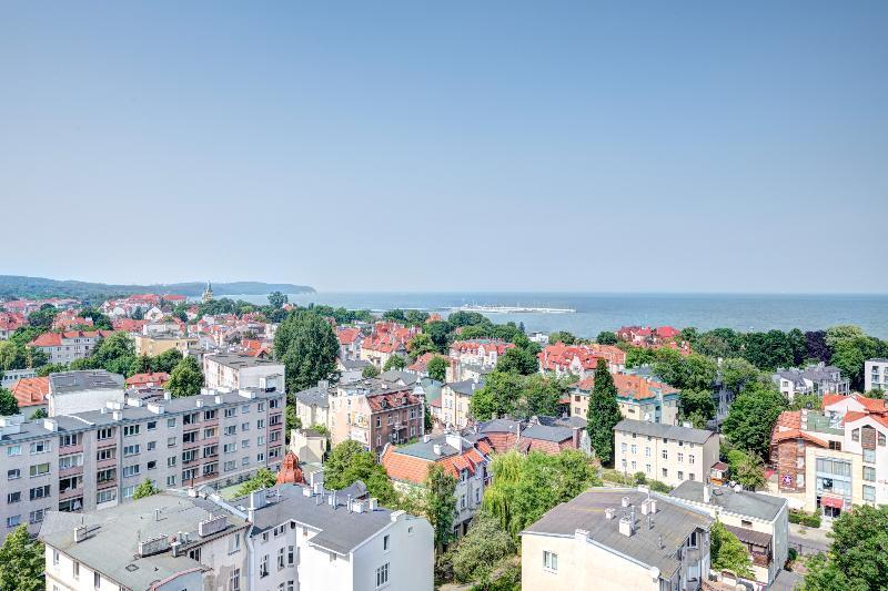 Dom & House - Level Eleven Apartment Sea View Sopot Exteriör bild